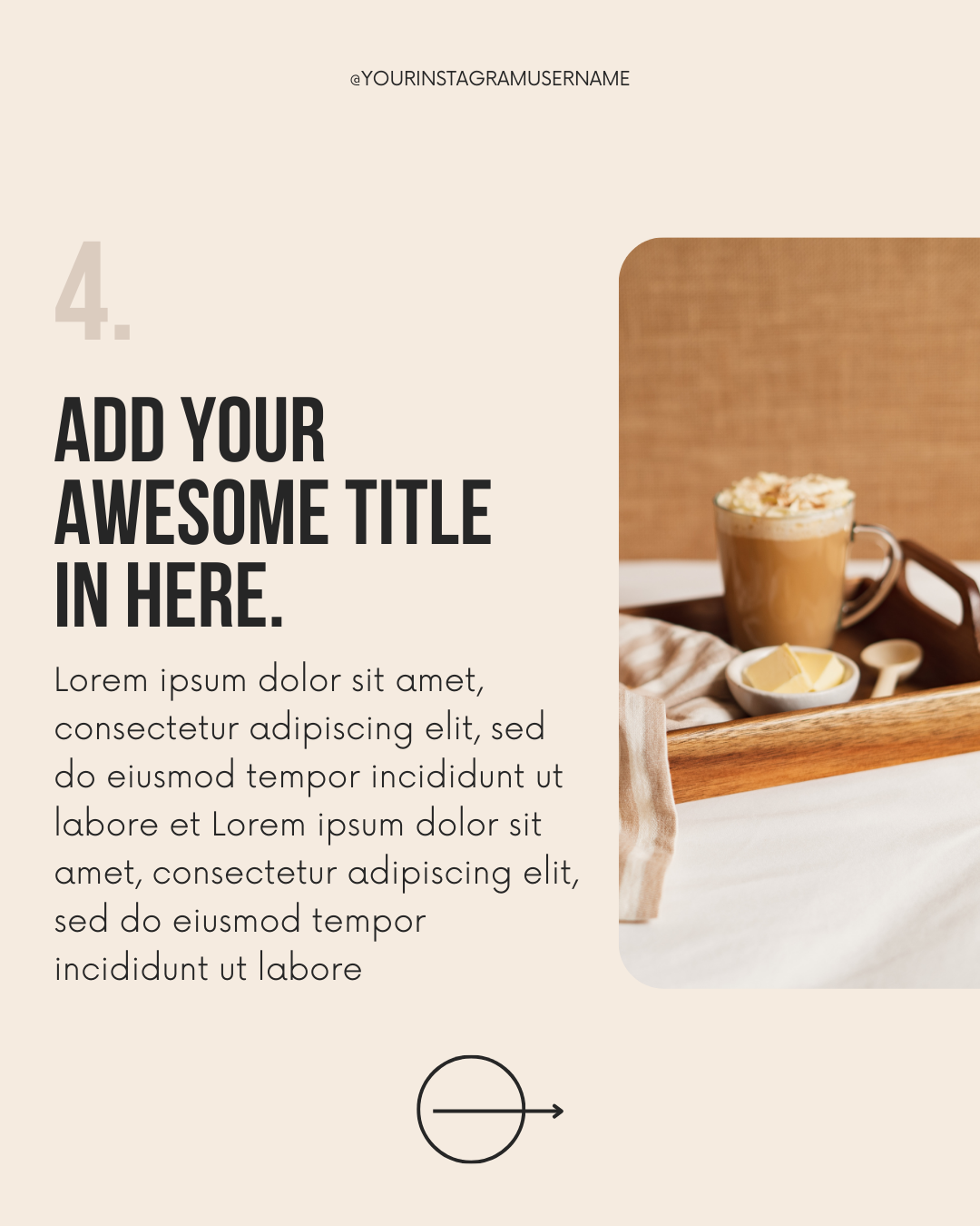 Instagram Carousel Posts Editable Canva Template for Content Design