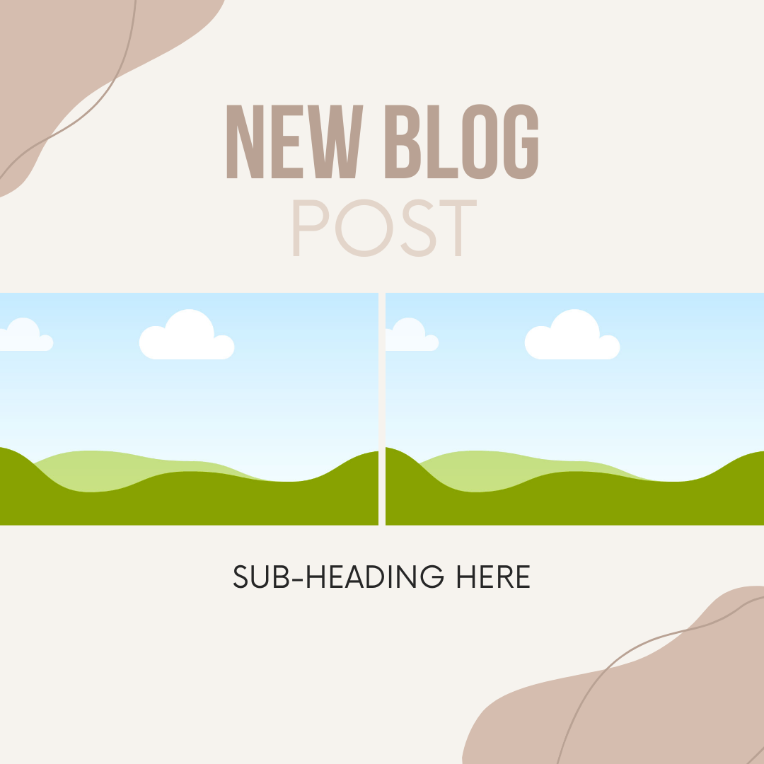 Social Post Template for Blogs Canva Free Editable