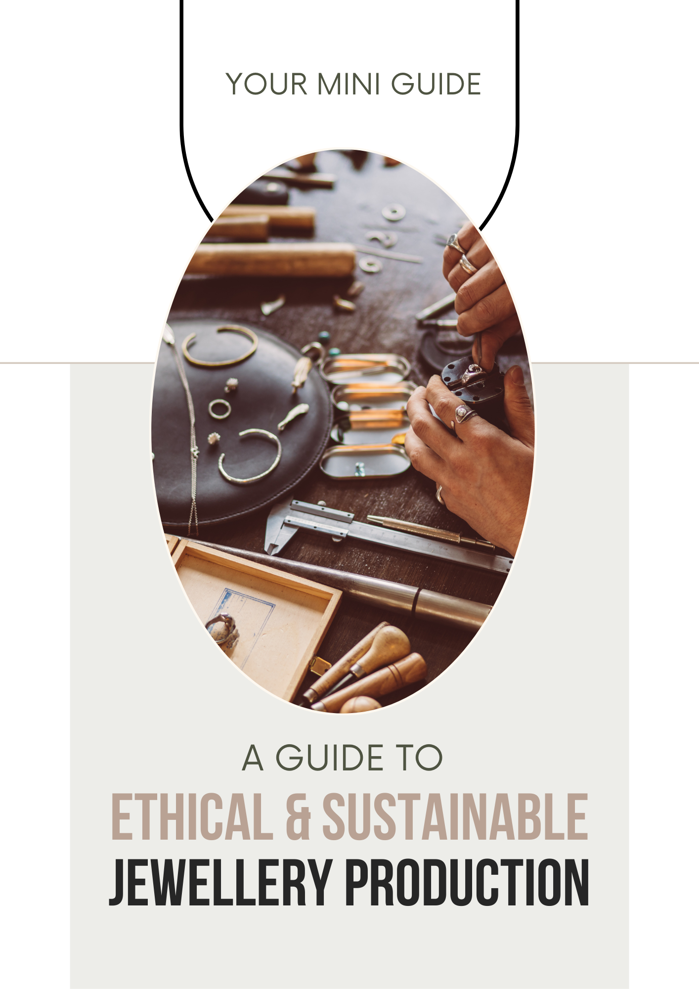 Ethical Sustainable Jewellery Production Canva Template for Craftsmen