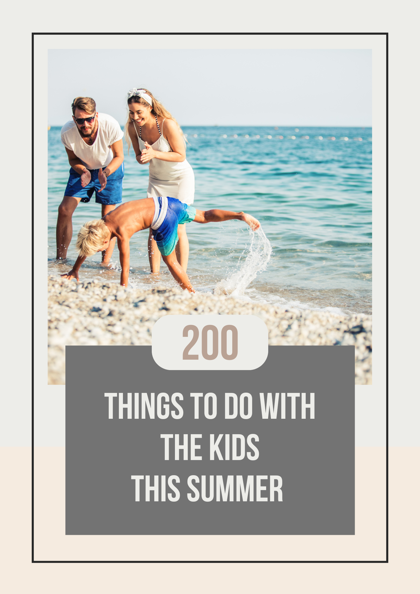 Things To Do With Kids This Summer