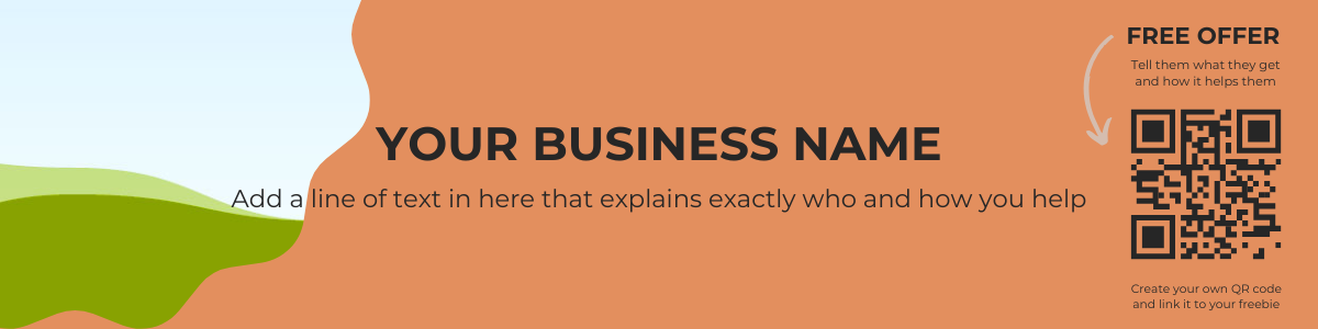 Etsy Shop Banners Editable Canva Template for Storefront Design