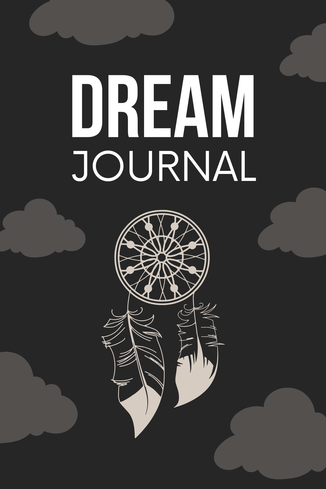 Dream Journal Editable Canva Template for Nighttime Reflections