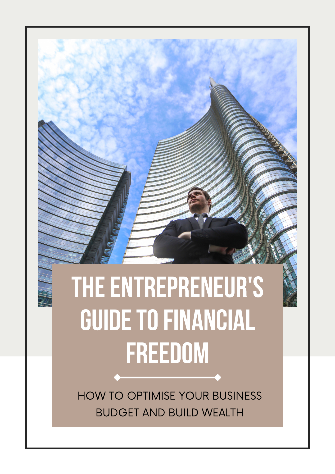 Entrepreneur's Guide to Financial Freedom Editable Canva EBook Template