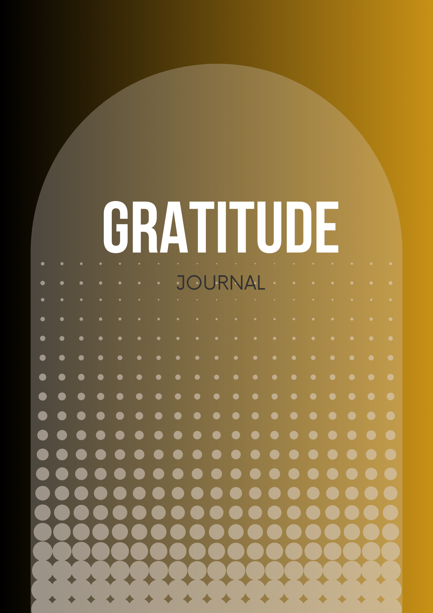Canva Gratitude Journal Template Free Editable and Printable Design