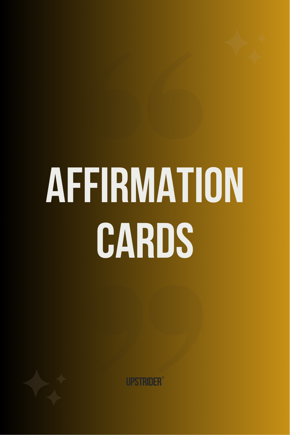 Affirmation Cards