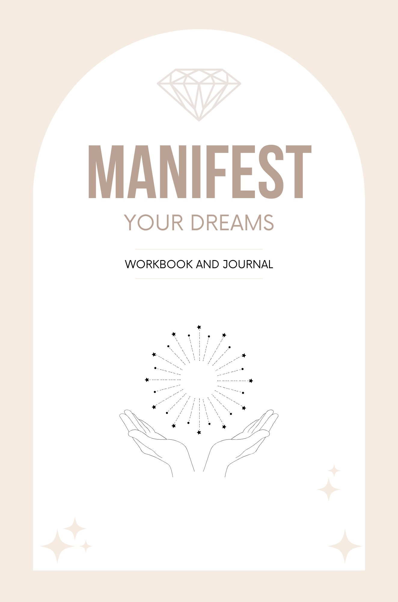 Manifestation Workbook Editable Canva Template for Law of Attraction Success
