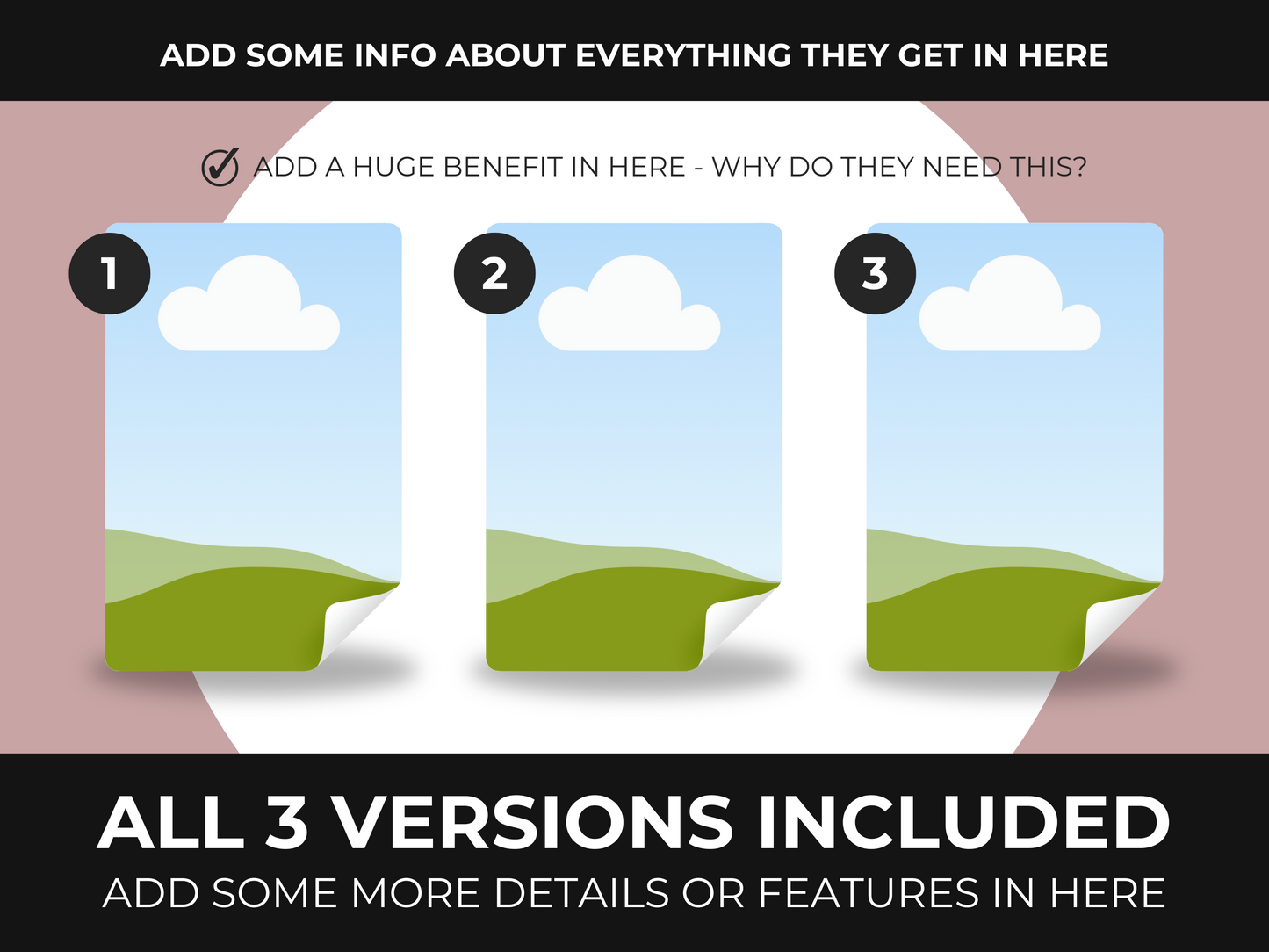 Etsy Creatives Mock-Ups Flyers Posters Cards