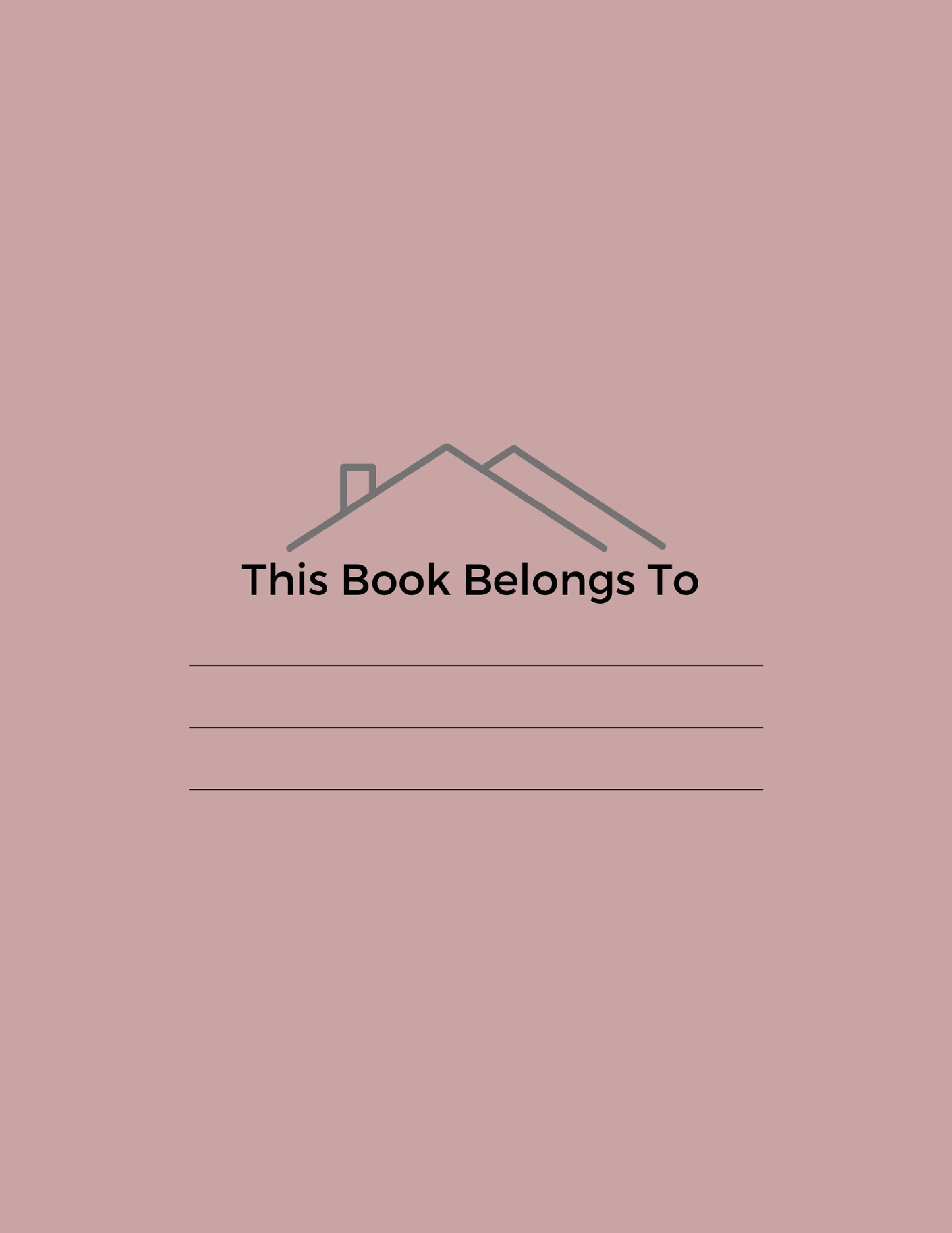 Home Maintenance Planner Editable Canva Template for House Organization