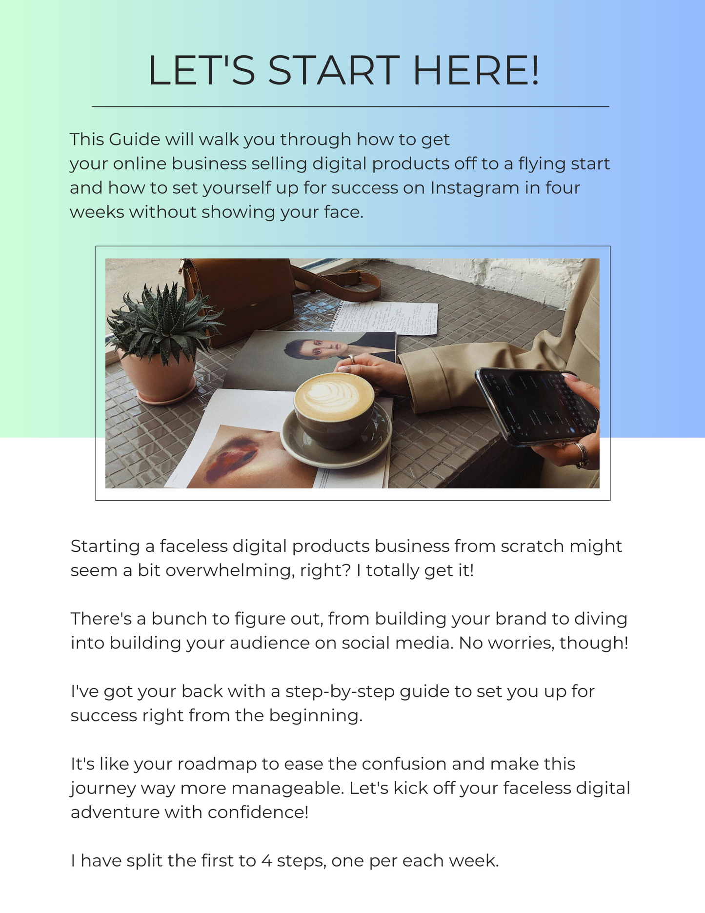 Faceless Digital Marketing Templates Editable Canva Design for Ads Content