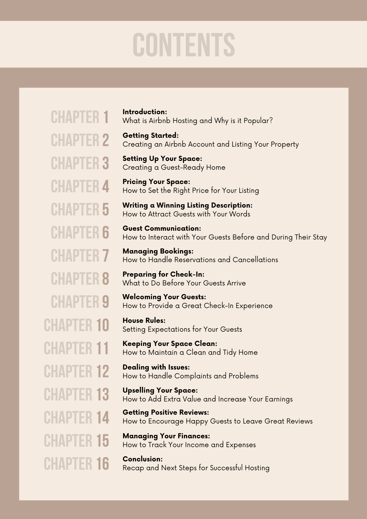 E-Book The Ultimate Airbnb Hosting Guide for Success