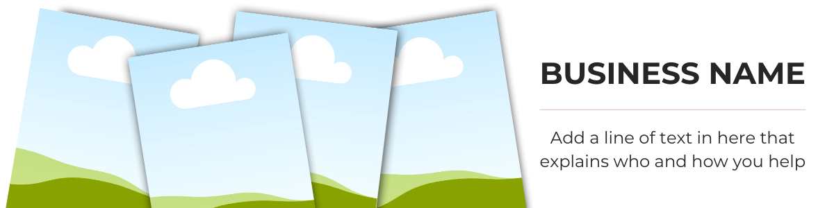 Etsy Shop Banners Editable Canva Template for Storefront Design