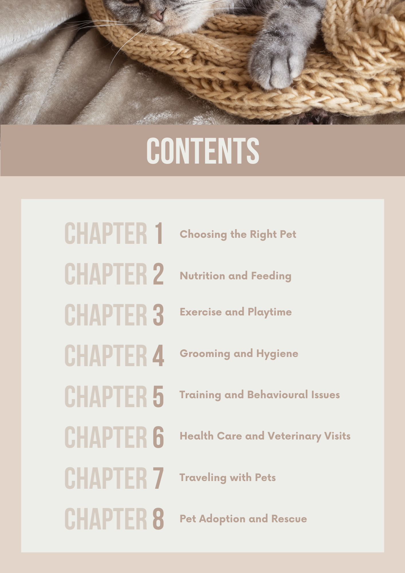 The Ultimate Guide to Pet Care Editable Canva Free Template for Pet Owners