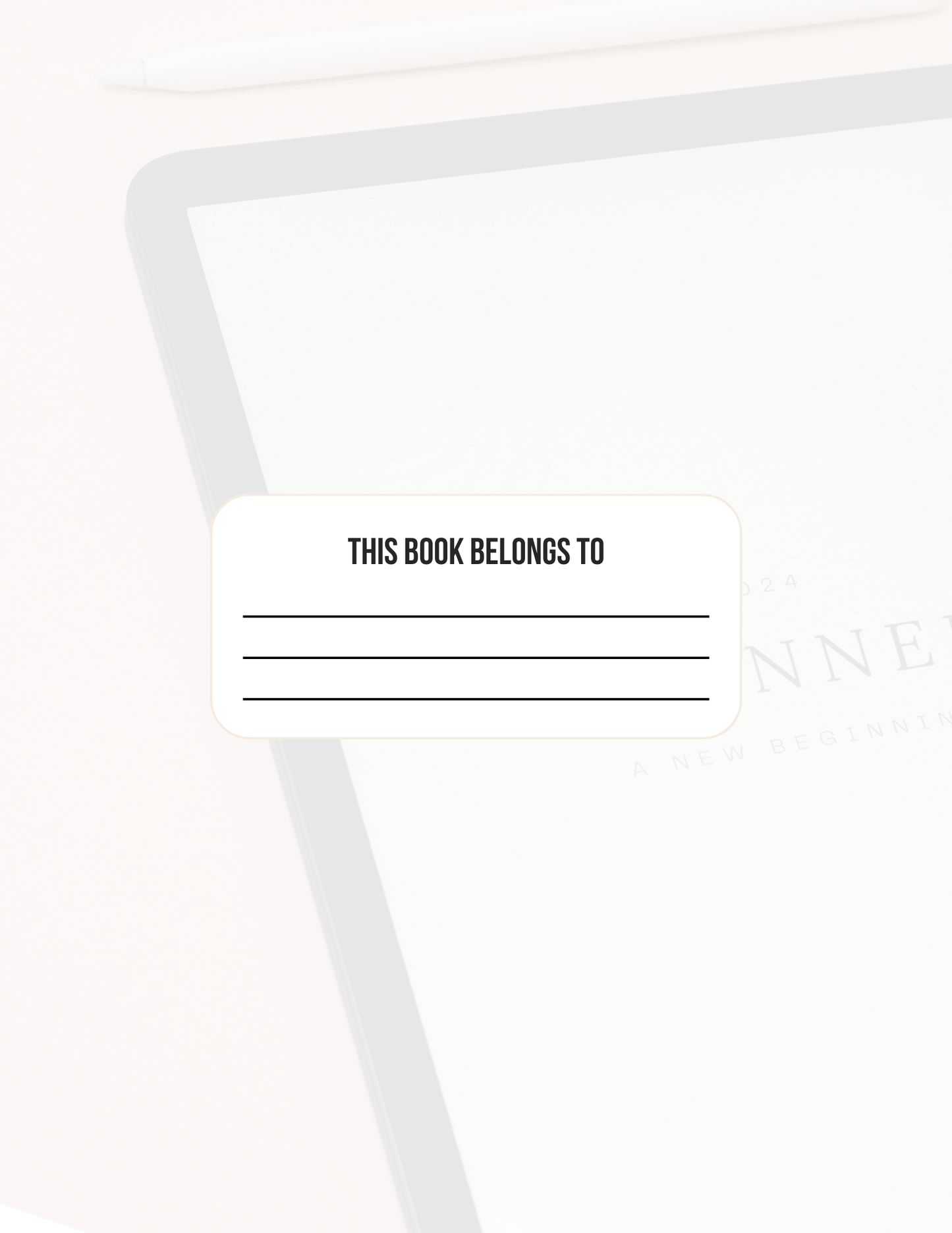 Student Academic Planner 2024-2025 Editable Canva Template School Year