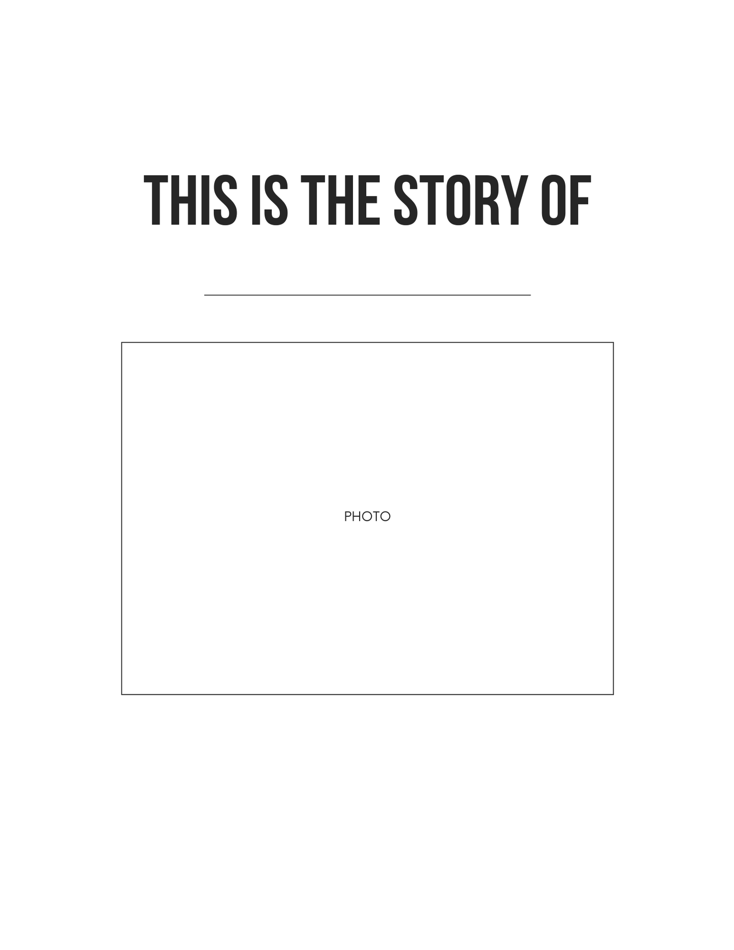 My Baby Memory Book Editable Canva Template for Parents Keepsake