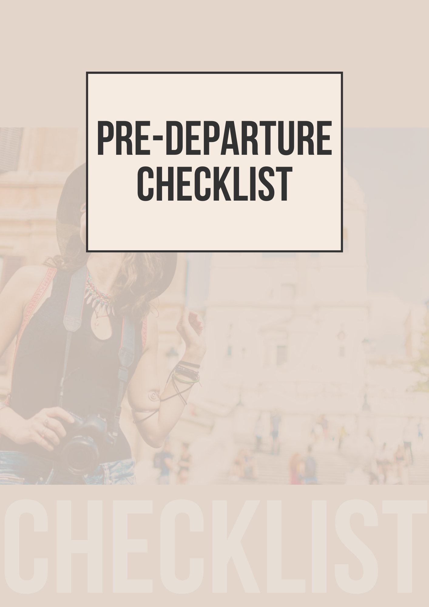 Travel Checklists Template for Easy Trip Planning