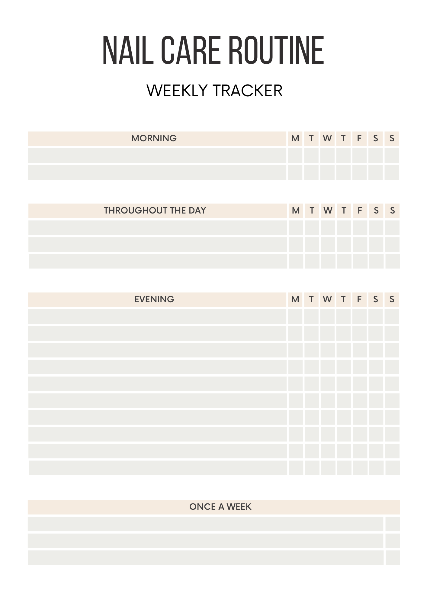 How To Use Nail Decals & Nail Care Routine Tracker