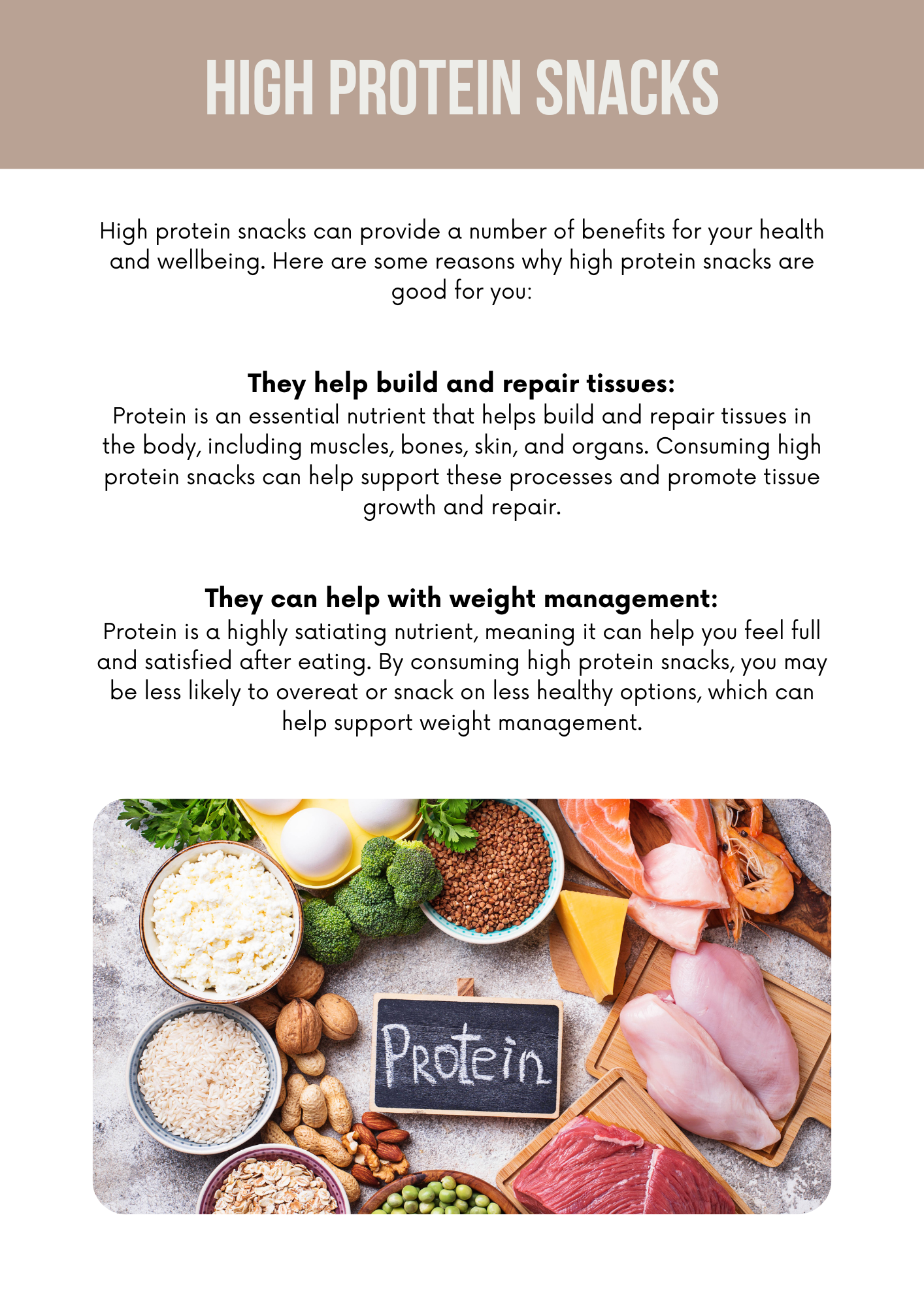60 High Protein Snack Ideas Editable Canva Template for Healthy Eating Plans