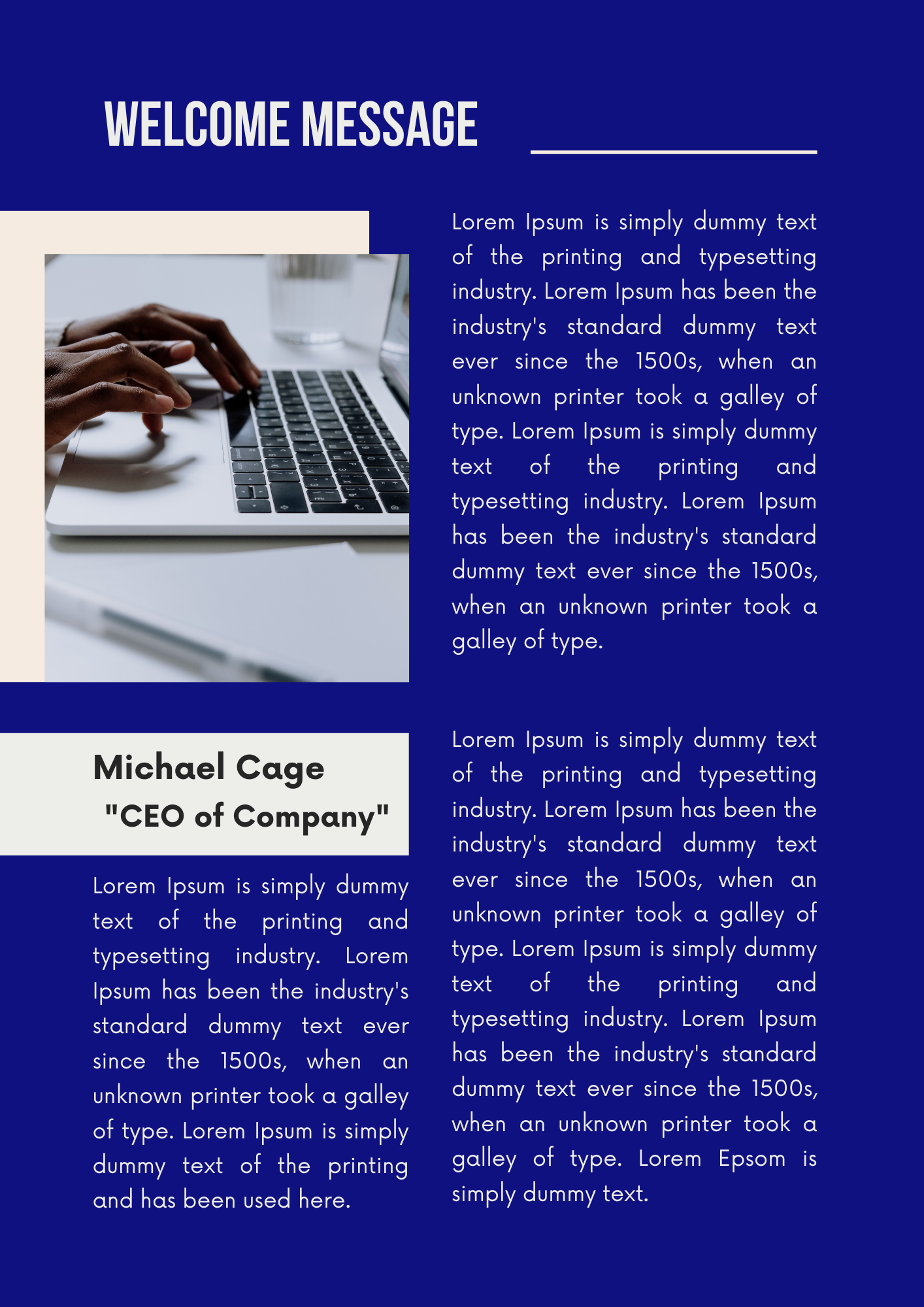 Employee Handbook Editable Canva Template for Business Use
