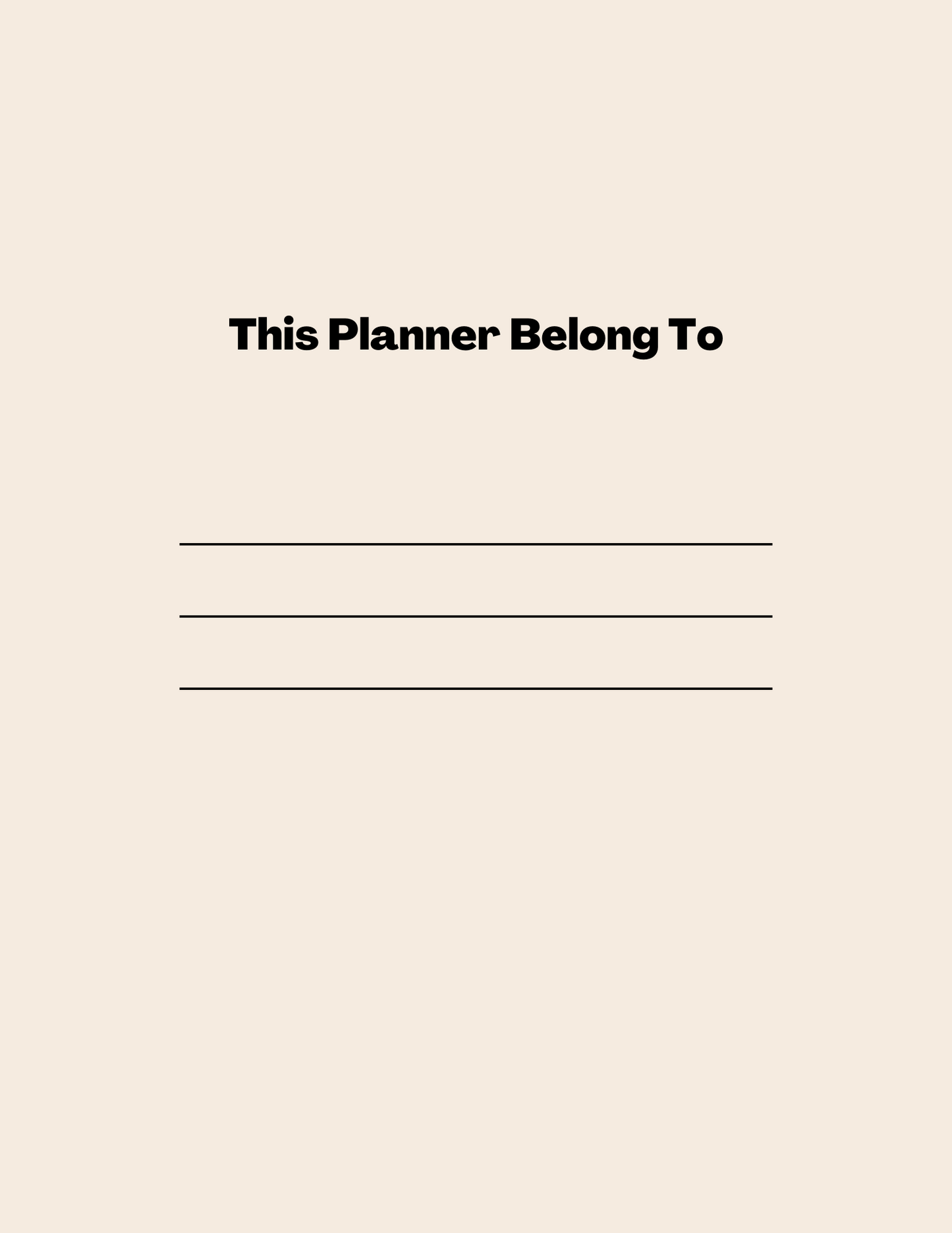 Plantilla de planificador de mudanzas editable en Canva