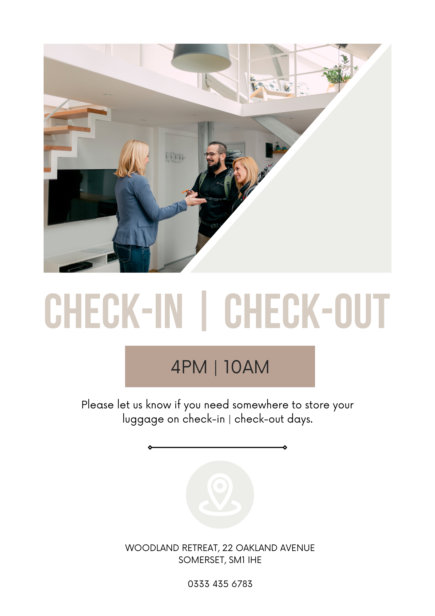 Host Welcome Pack Editable Canva Template for Airbnb Guests Hospitality