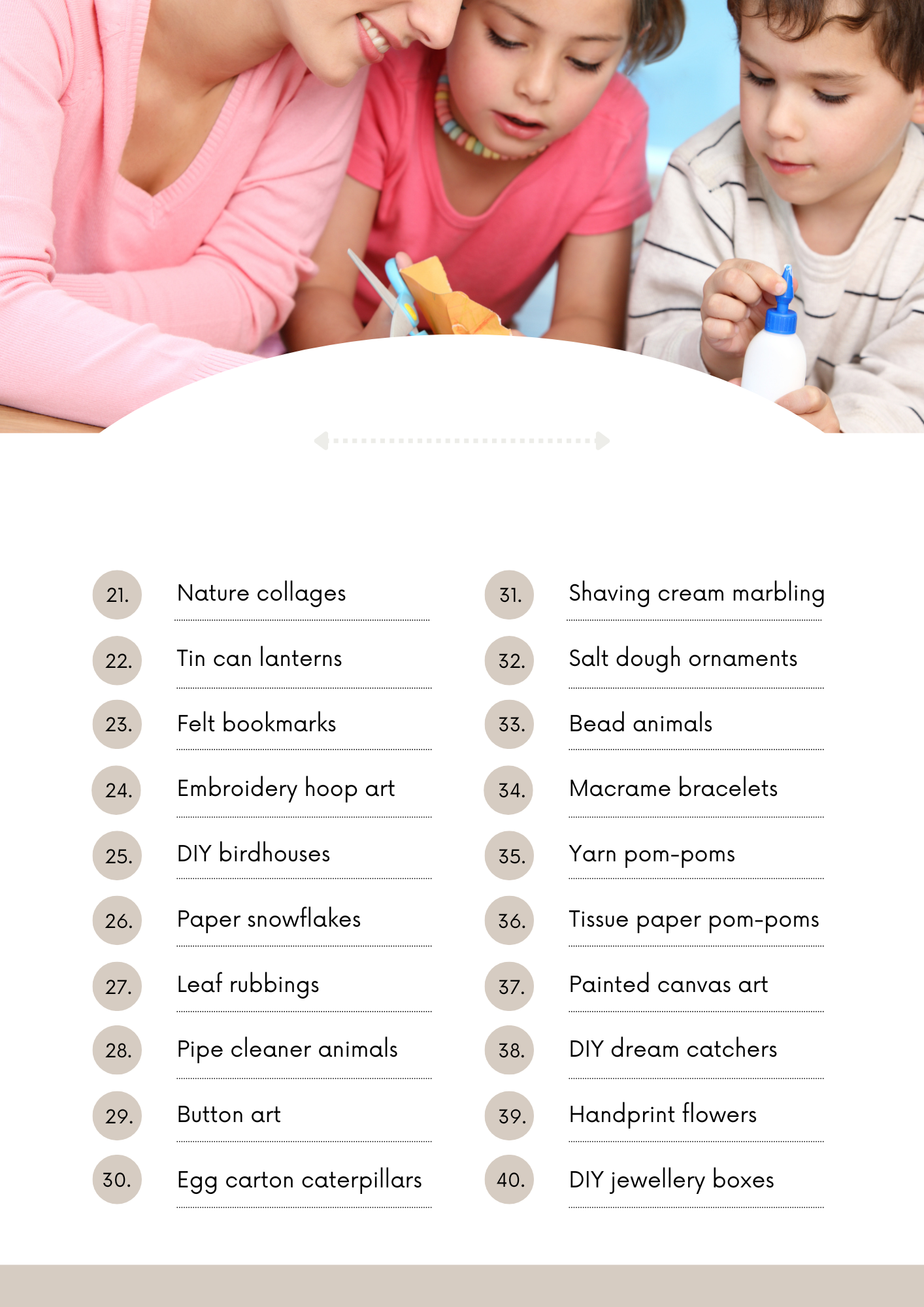 100 Arts & Crafts Ideas for Kids