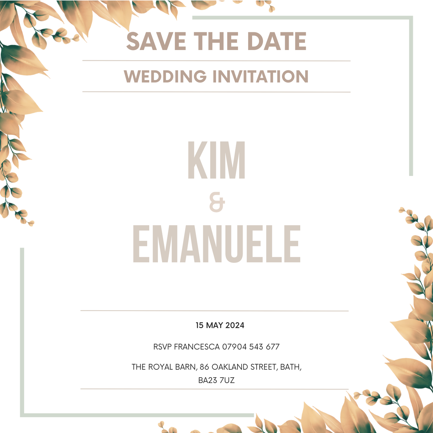 Wedding Cards & Invitations