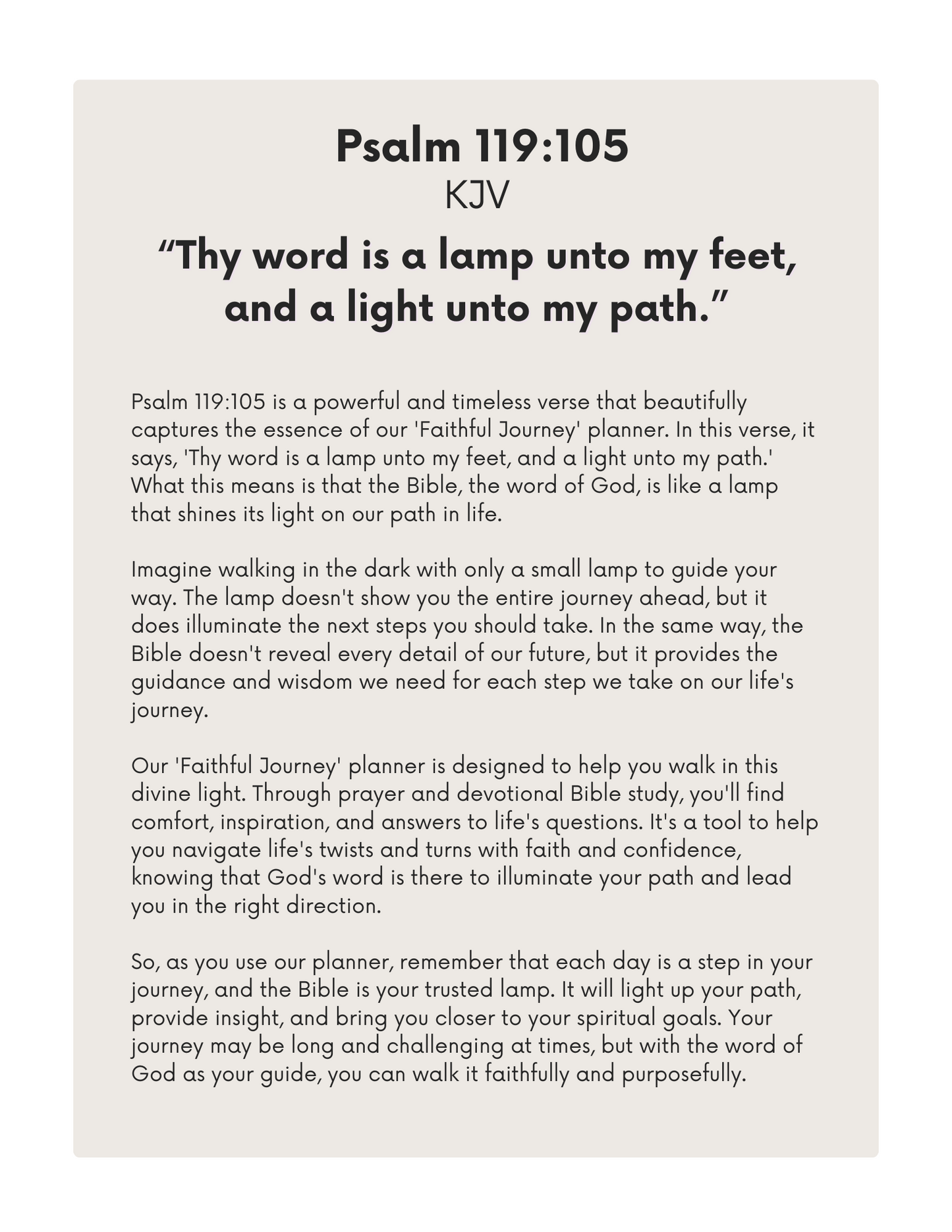Bible Study Journal Editable Canva Template for Daily Reflection