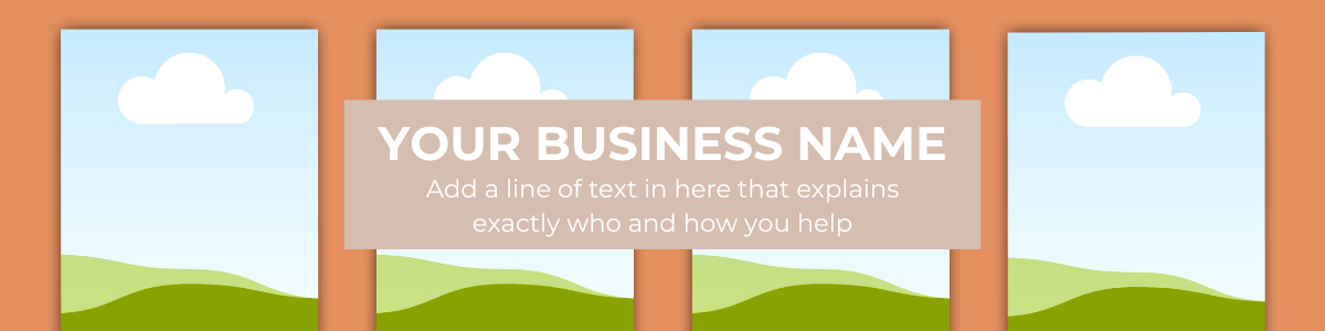 Etsy Shop Banners Editable Canva Template for Storefront Design