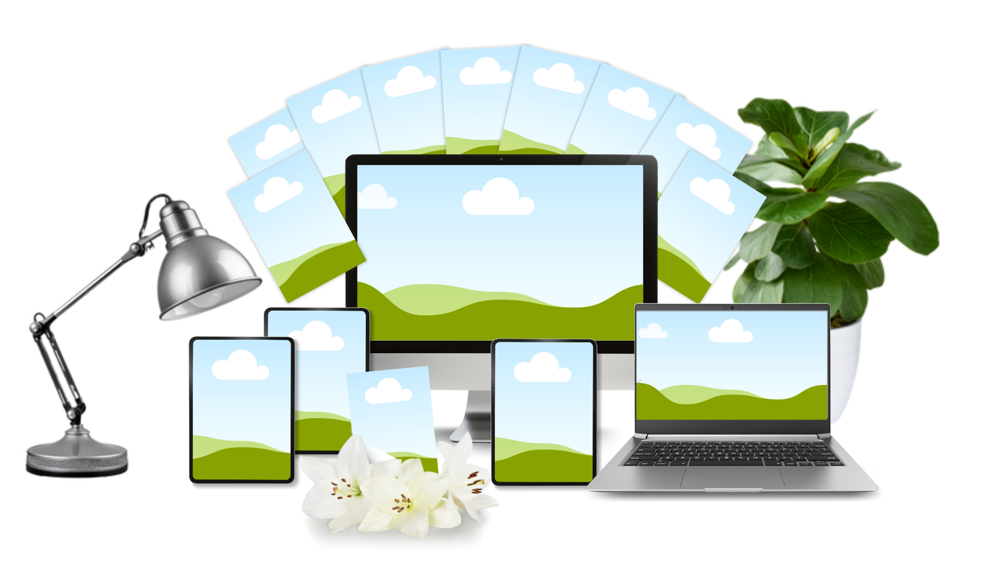 Product Sales Scenes Editable Canva Template for Marketing Visuals