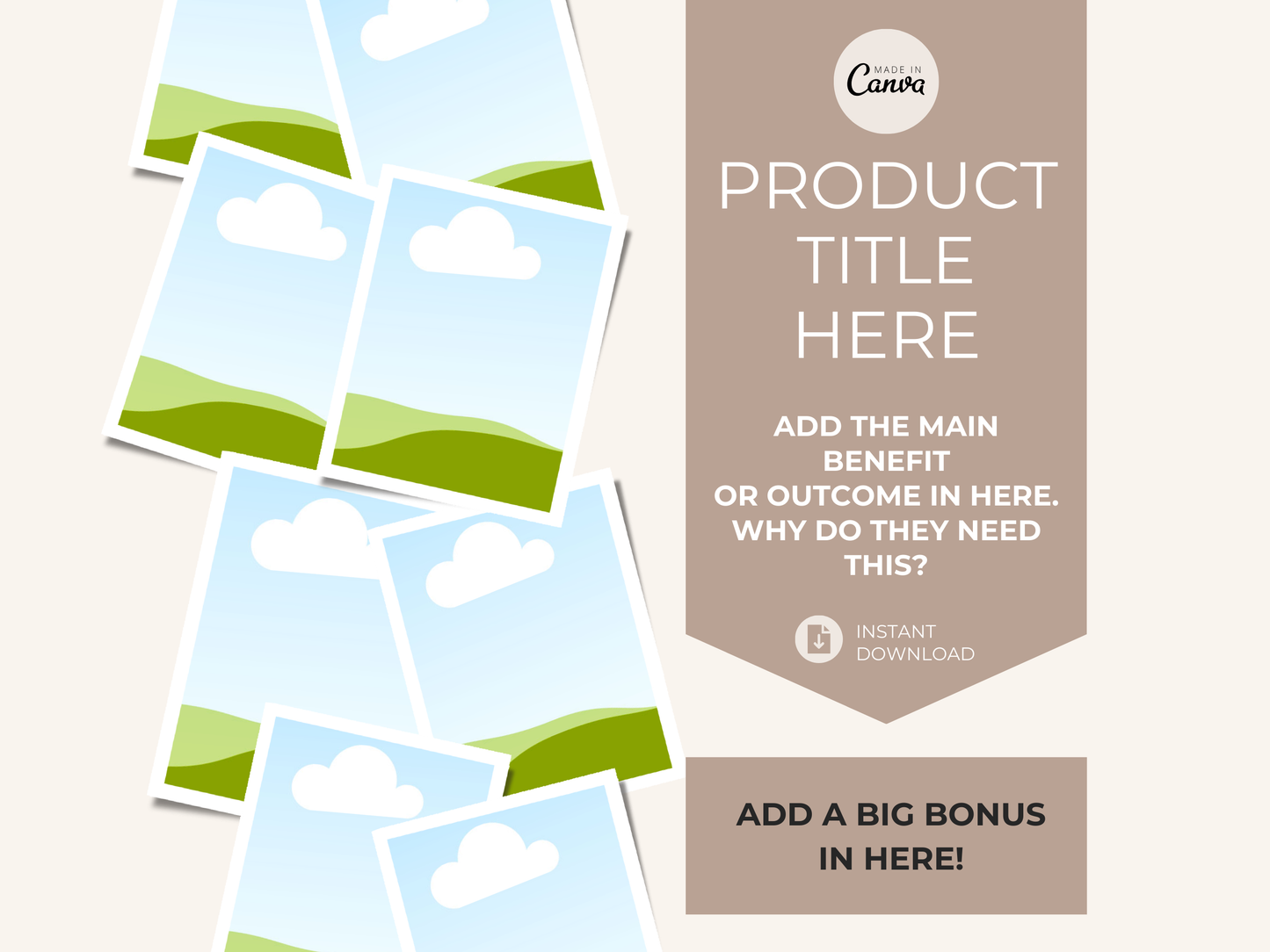 Etsy Thumbnail Mockups