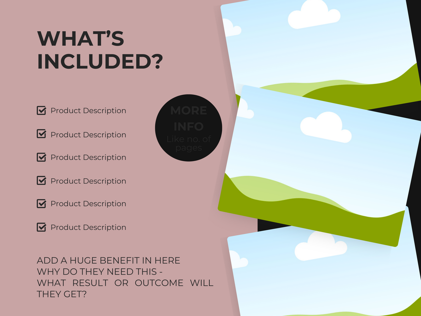Etsy Creatives Mock-Ups Flyers Posters Cards
