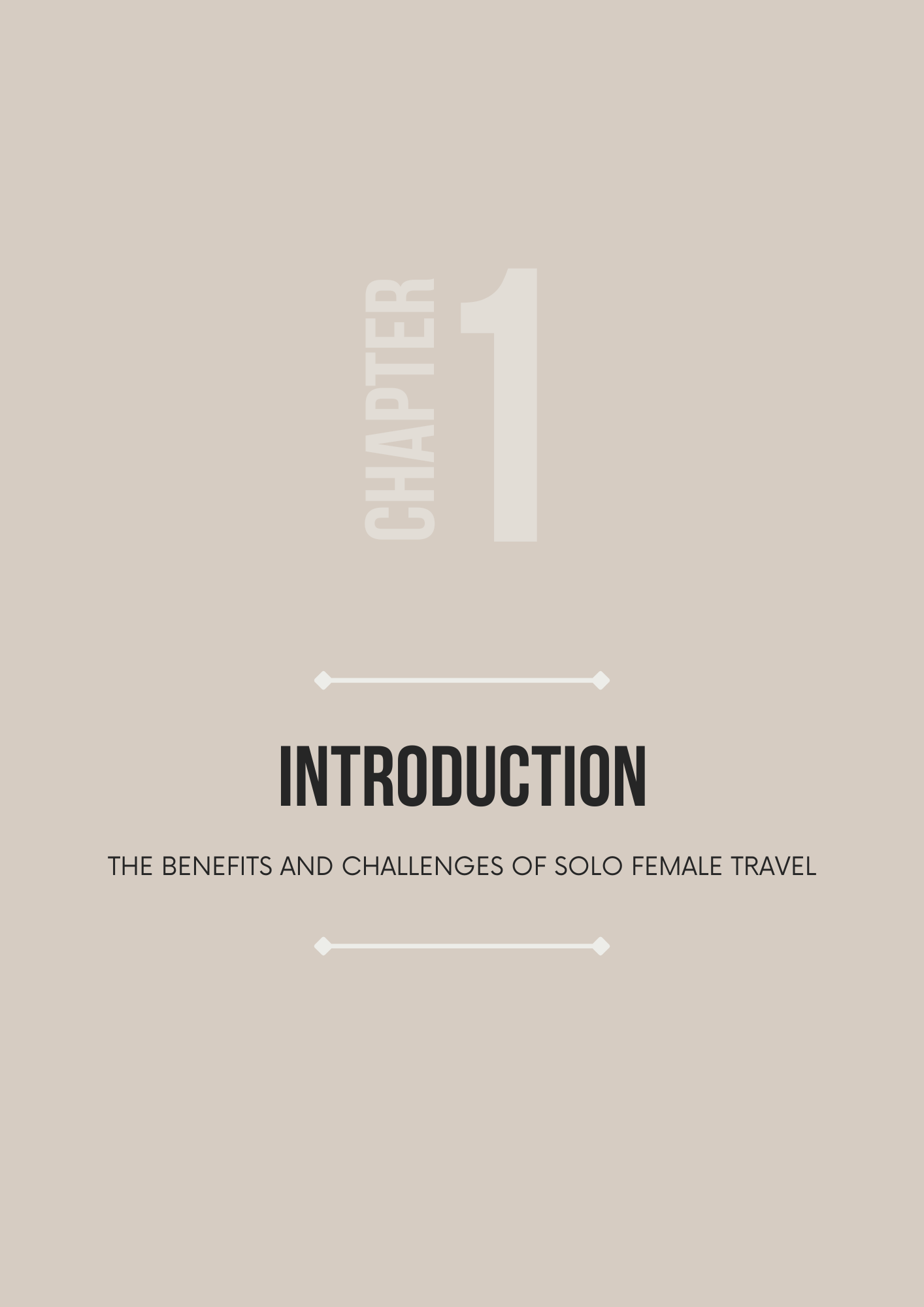 E-book The Ultimate Guide to Solo Female Travel