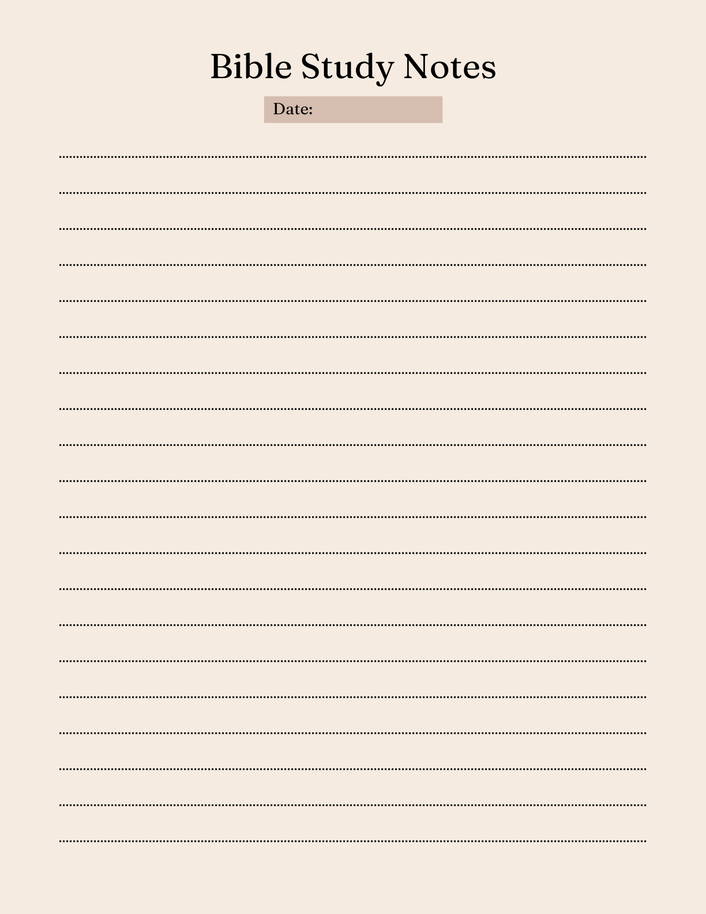 Plantilla editable de Canva para un planificador basado en la fe que te ayudará a alcanzar el éxito en tus devocionales diarios.