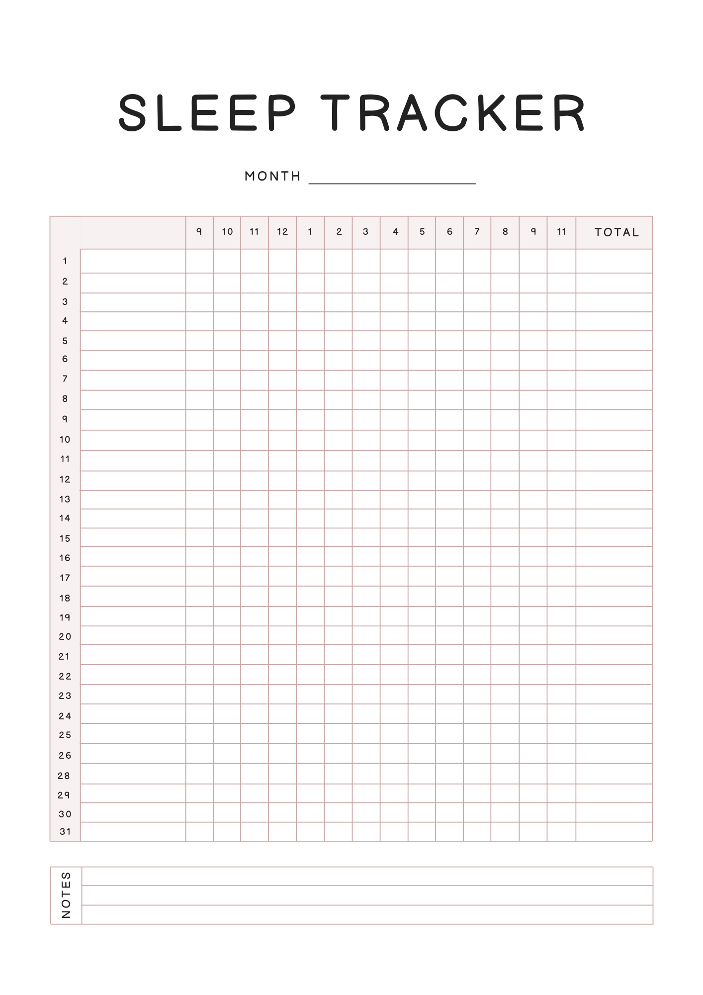Trackers Bundle Editable Digital Printable Planner Template