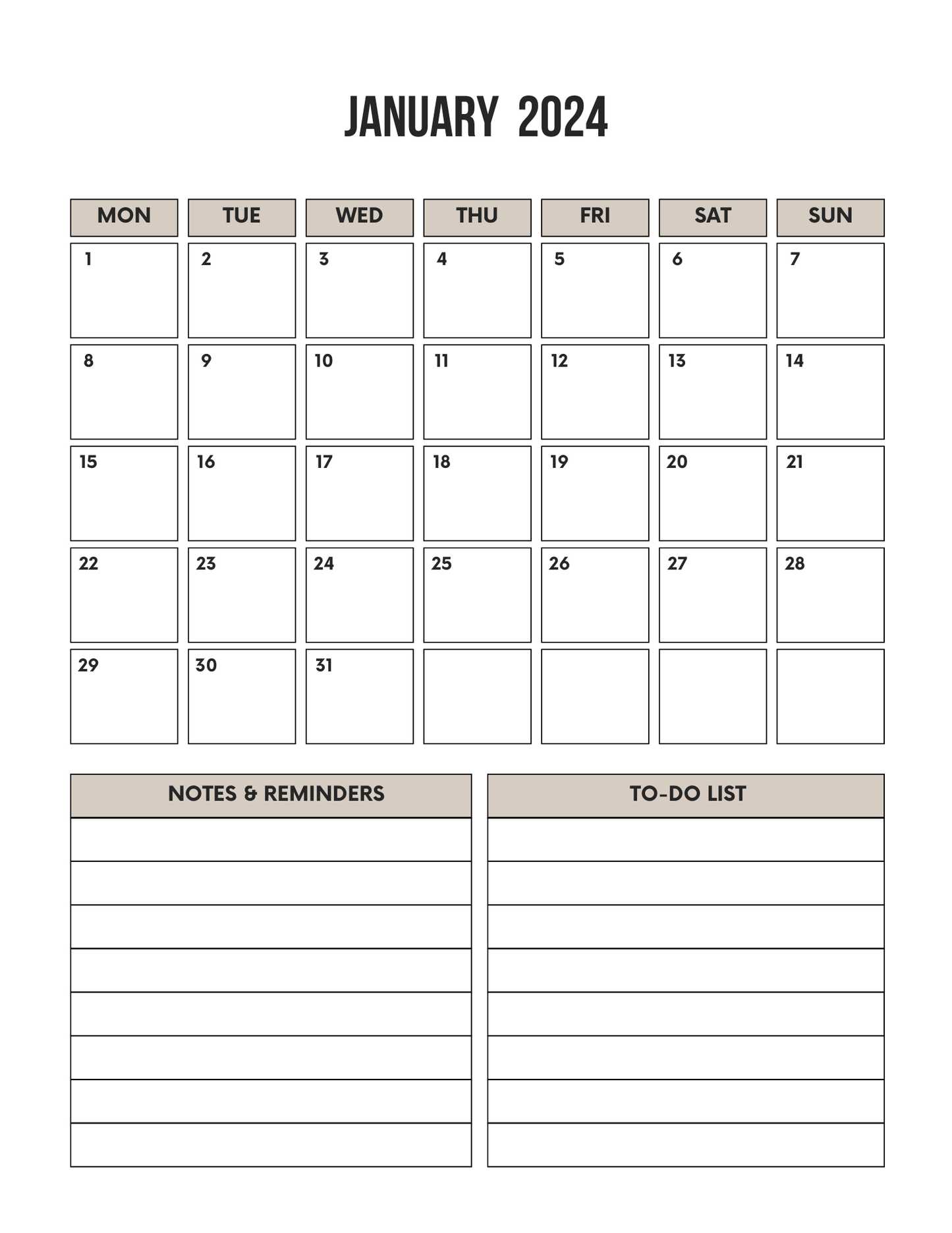 Student Academic Planner 2024-2025 Editable Canva Template School Year