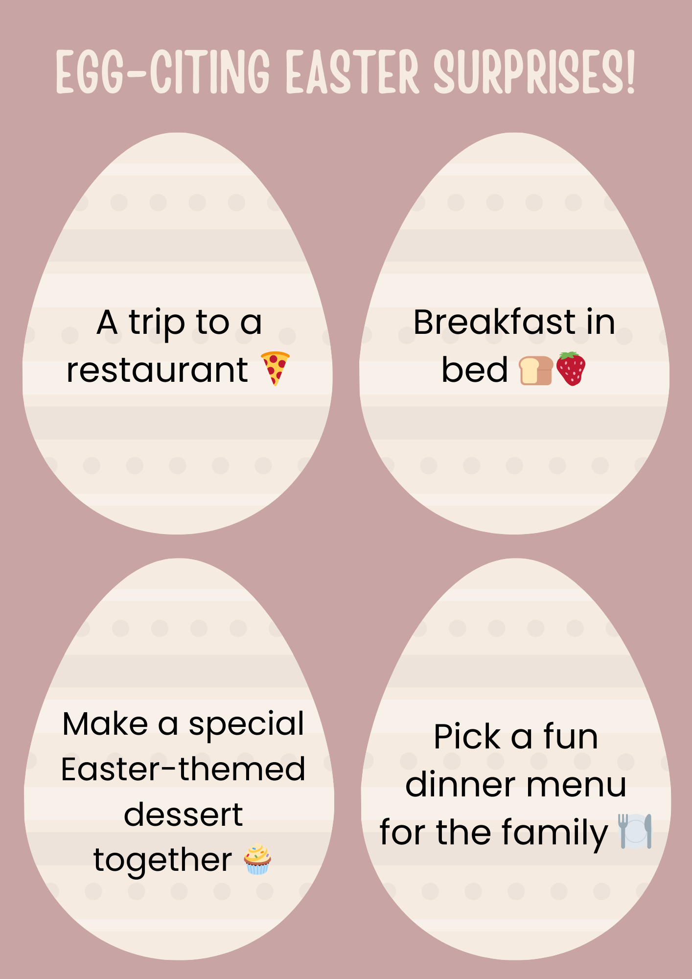 Easter Rewards Egg-Citing Prizes Editable Canva Template for Kids Fun