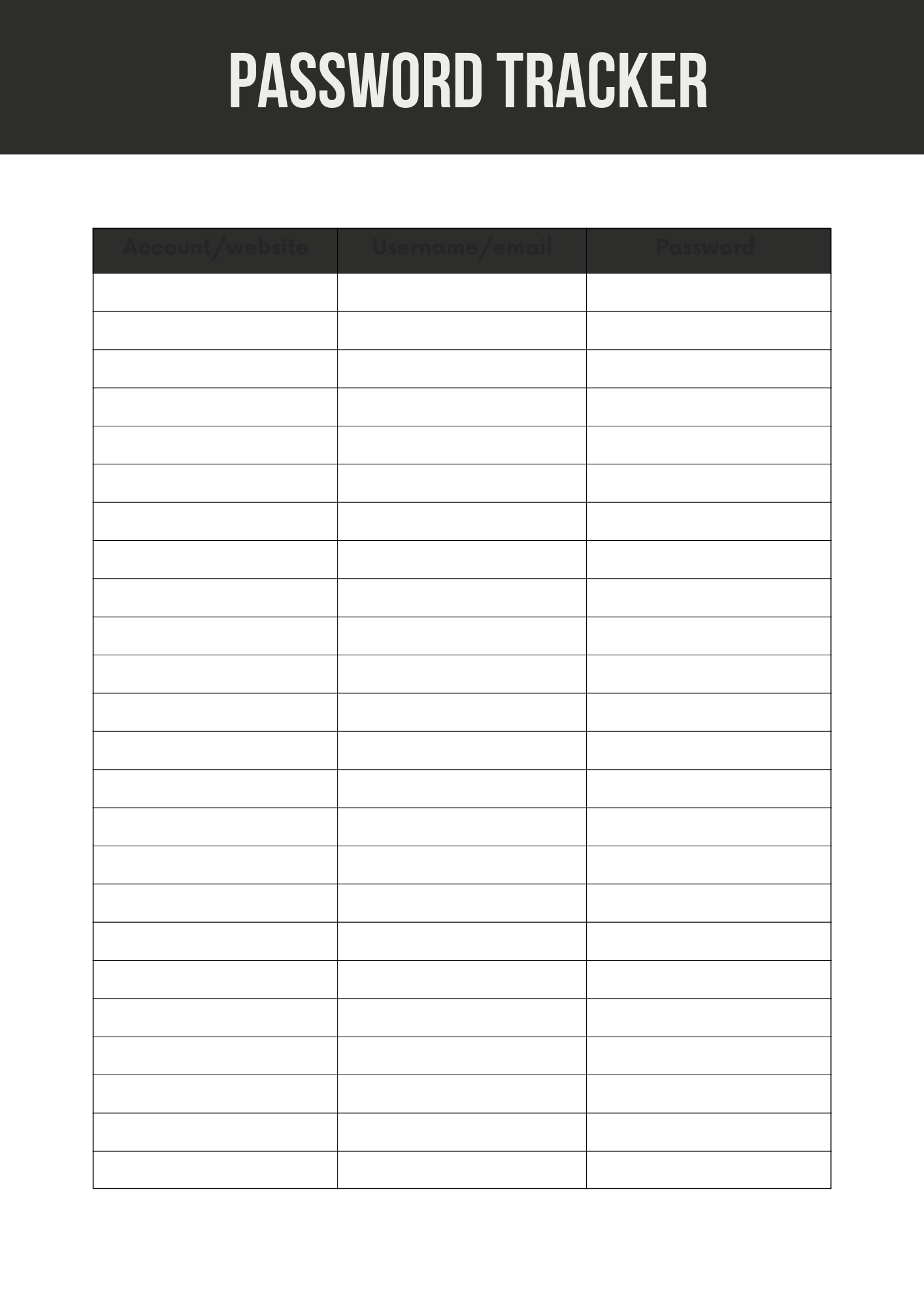 Financial Planner Editable Canva Template for Budget Management Success