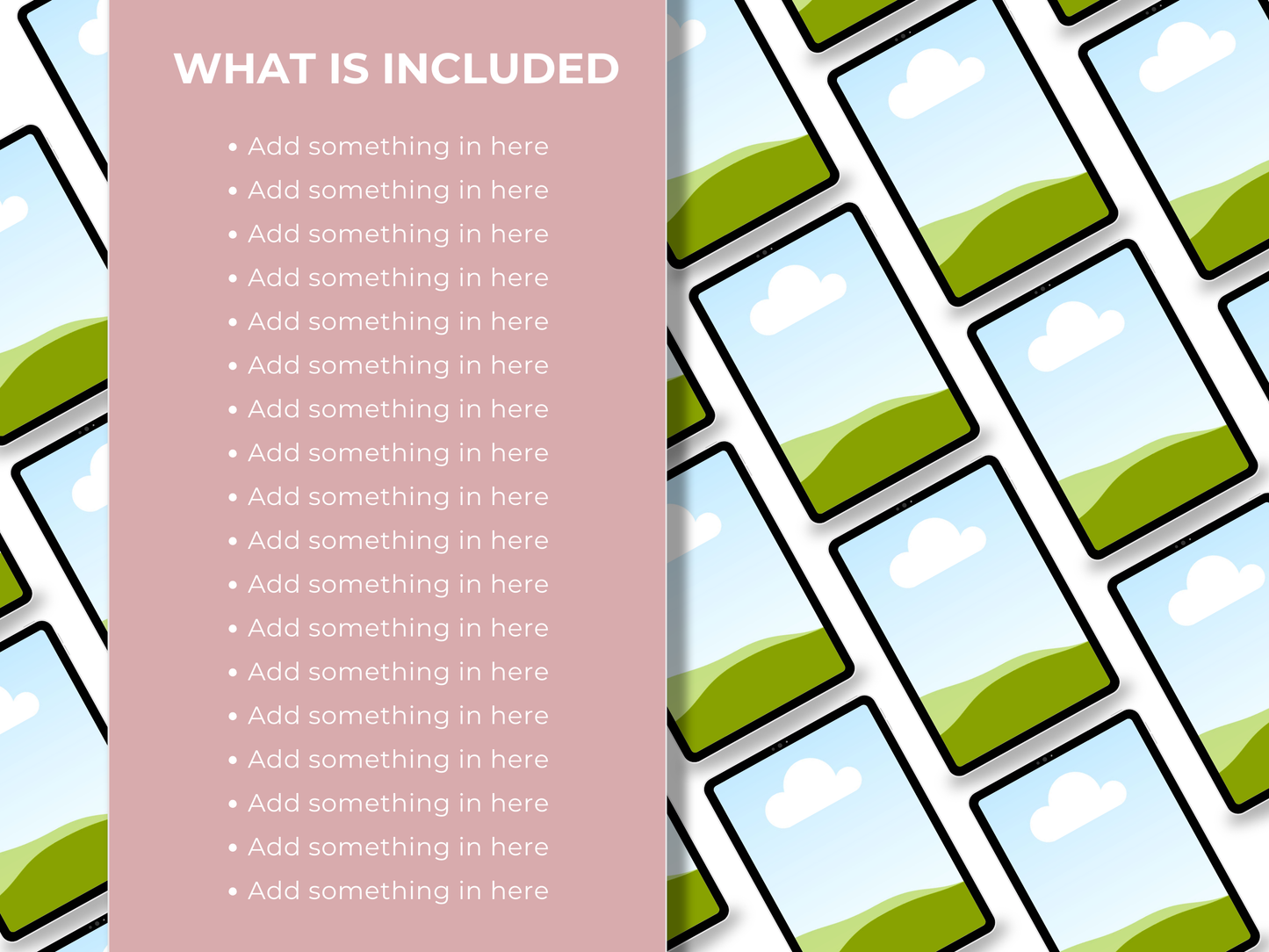 Etsy Creatives Mockups Devices Editable Canva Templates for Listings