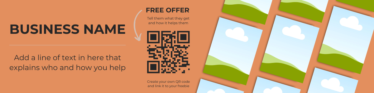 Etsy Shop Banners Editable Canva Template for Storefront Design