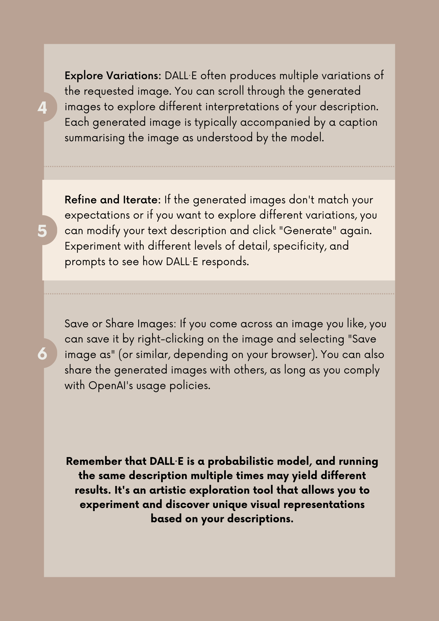 Mini Guide to Using DALL-E Editable Canva Template AI Art Generation