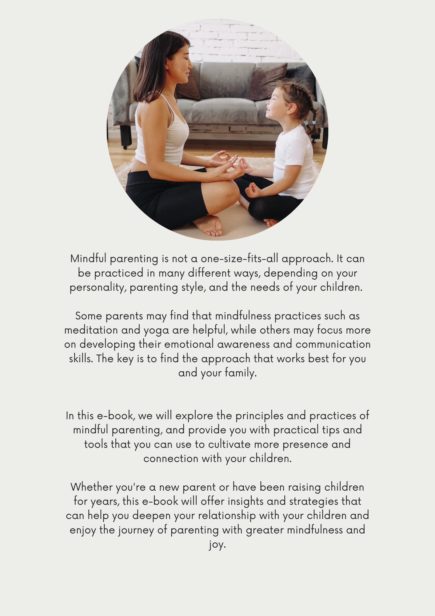 Plantilla editable gratuita de Canva "Padres Conscientes"