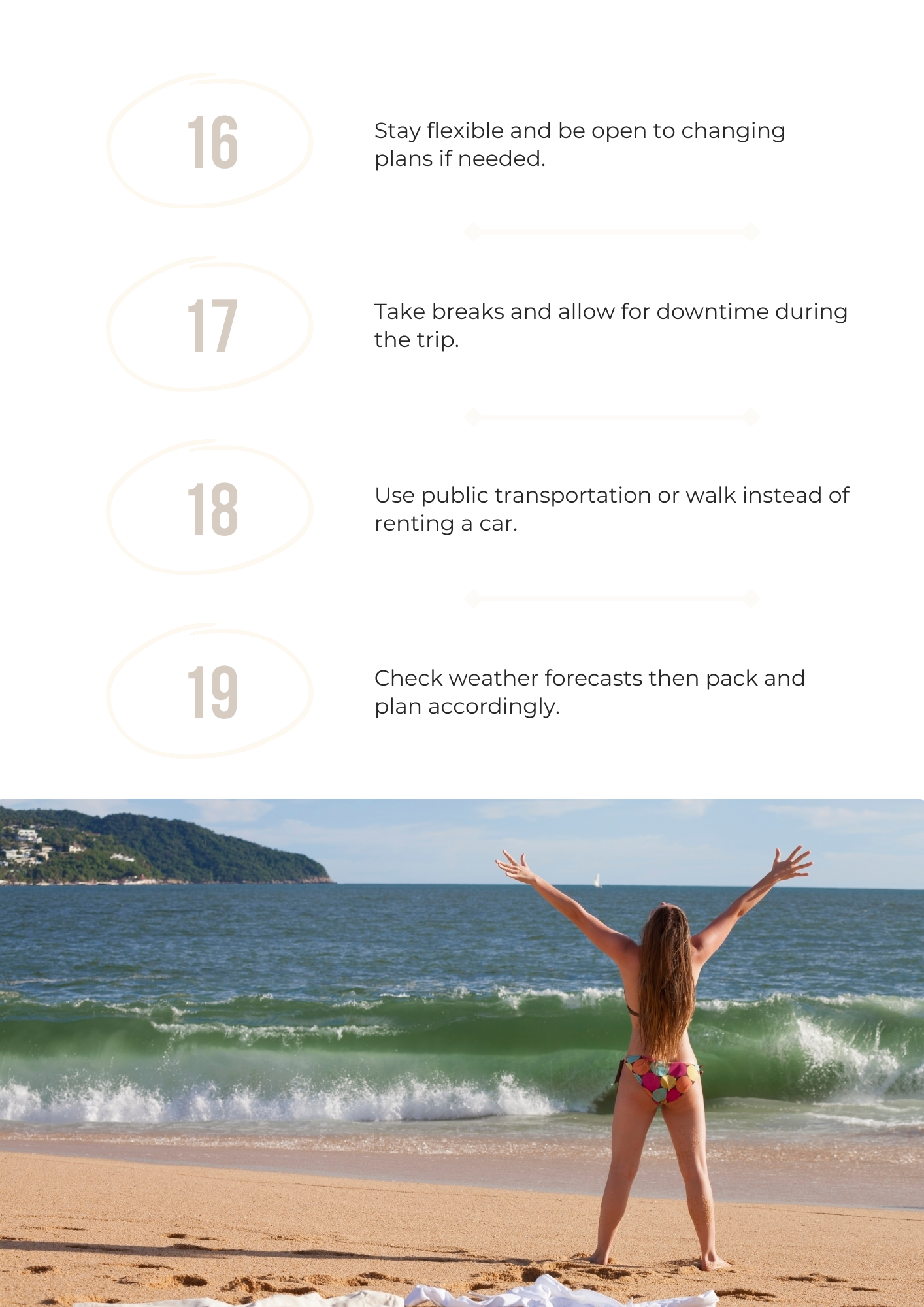 50 Tips for Stress-Free Family Vacation Editable Canva Template Travel Planner