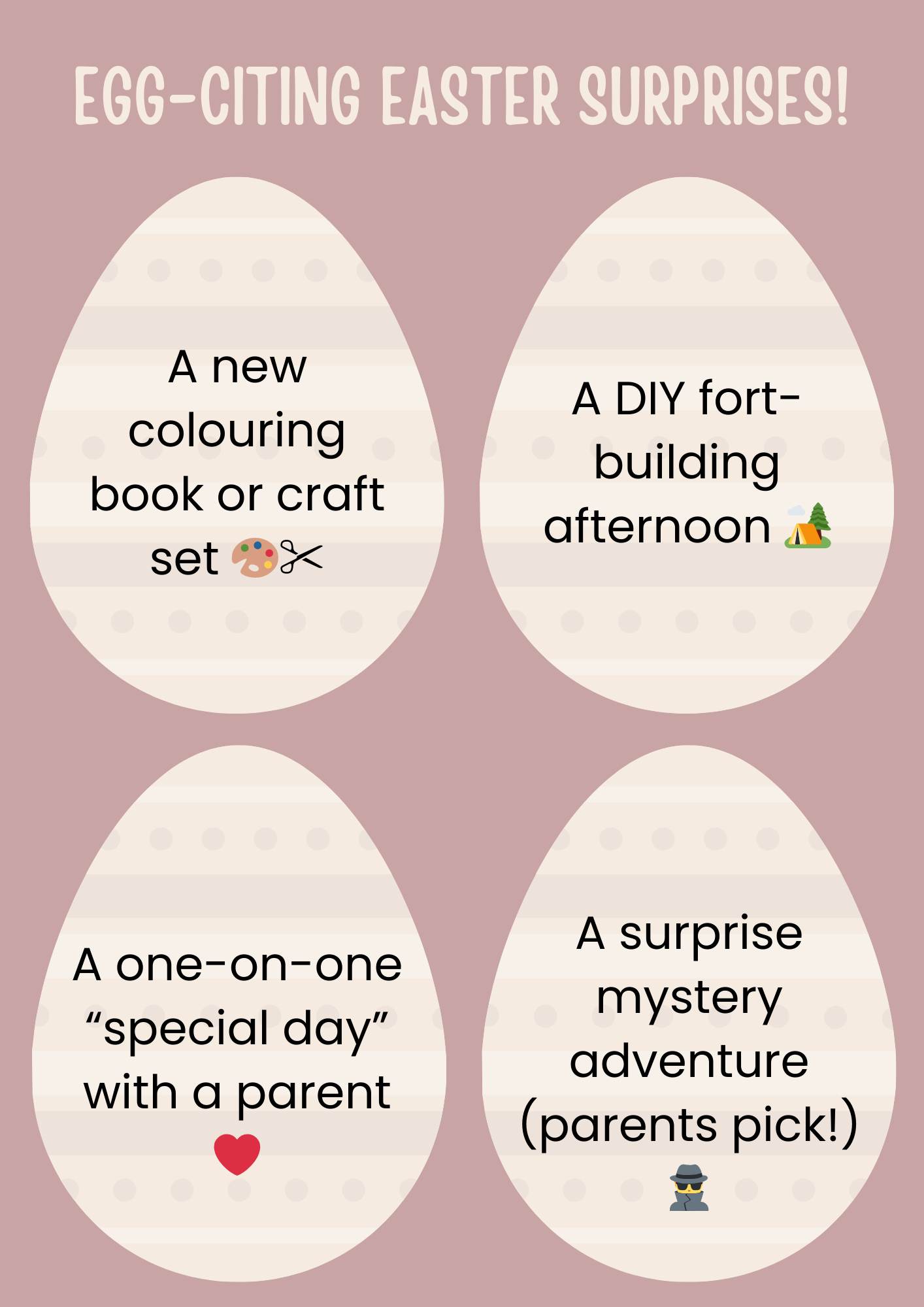 Easter Rewards Egg-Citing Prizes Editable Canva Template for Kids Fun