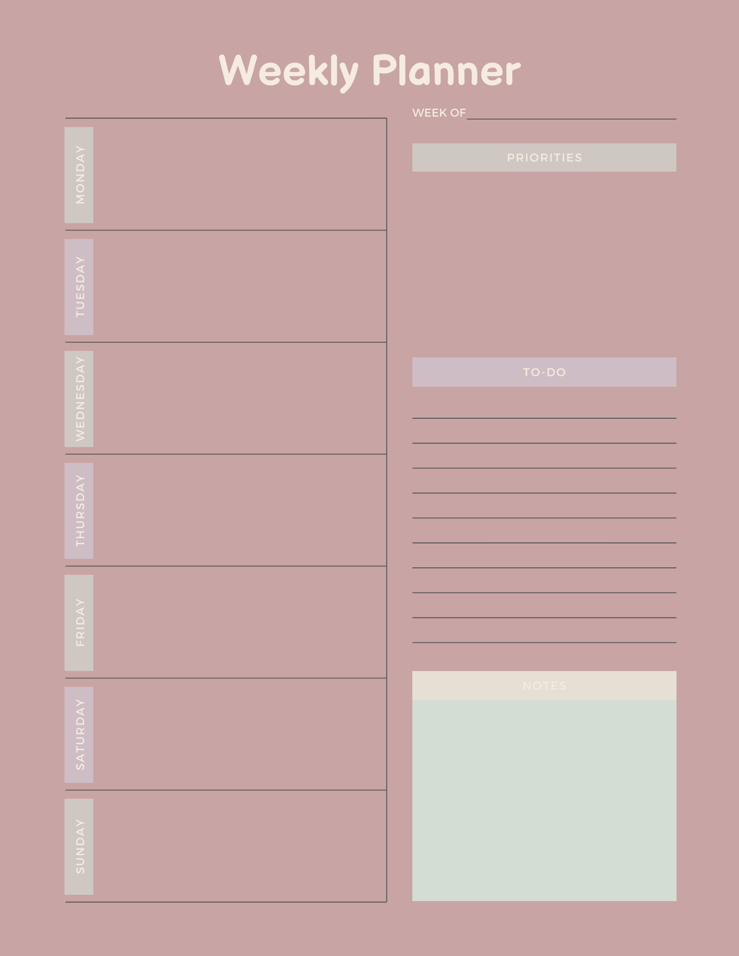 Journal for Anxiety Depression Editable Canva Template Mental Health Tracking