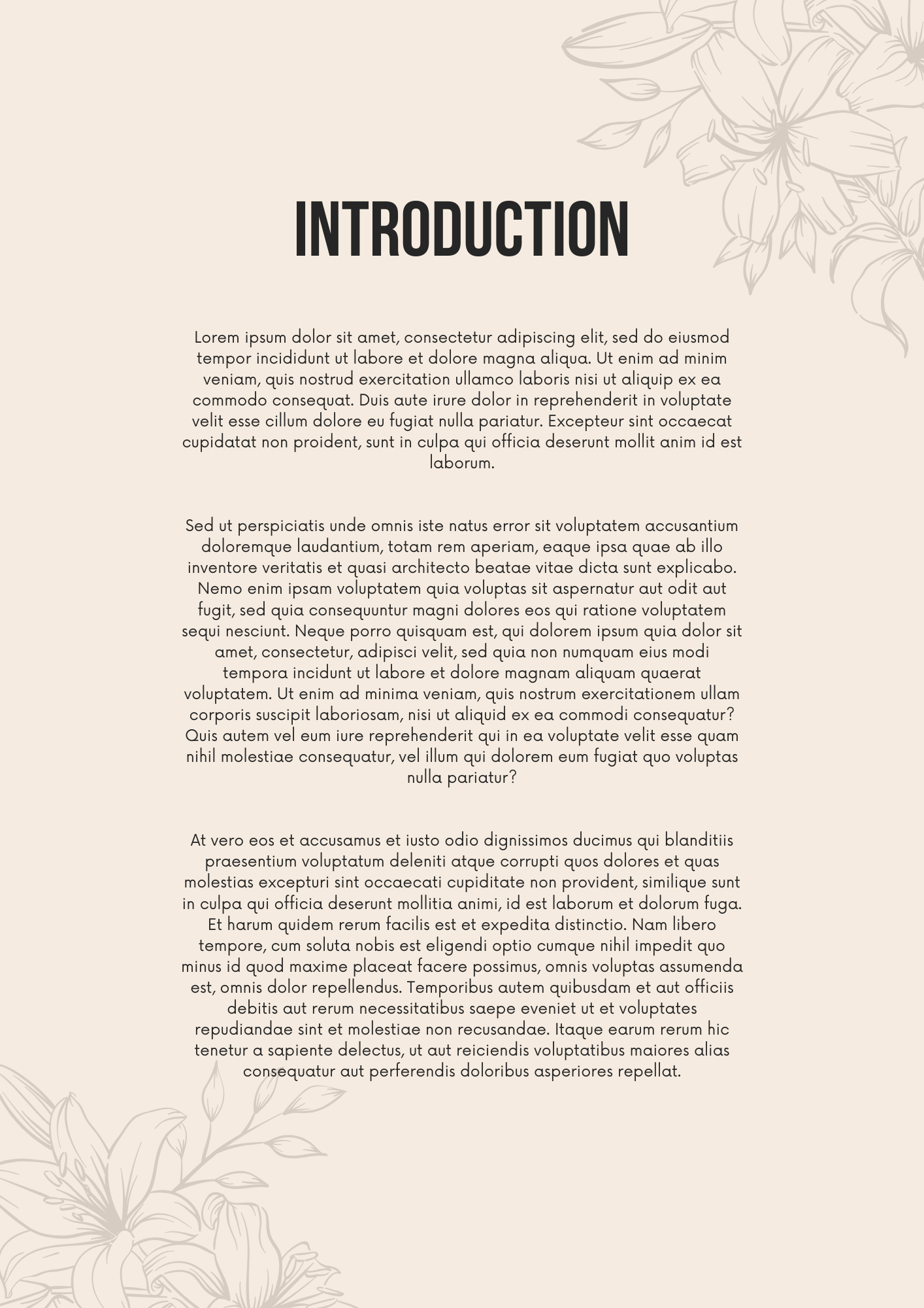 E-Book Template A4 Editable Canva Design for Professional Use Authors