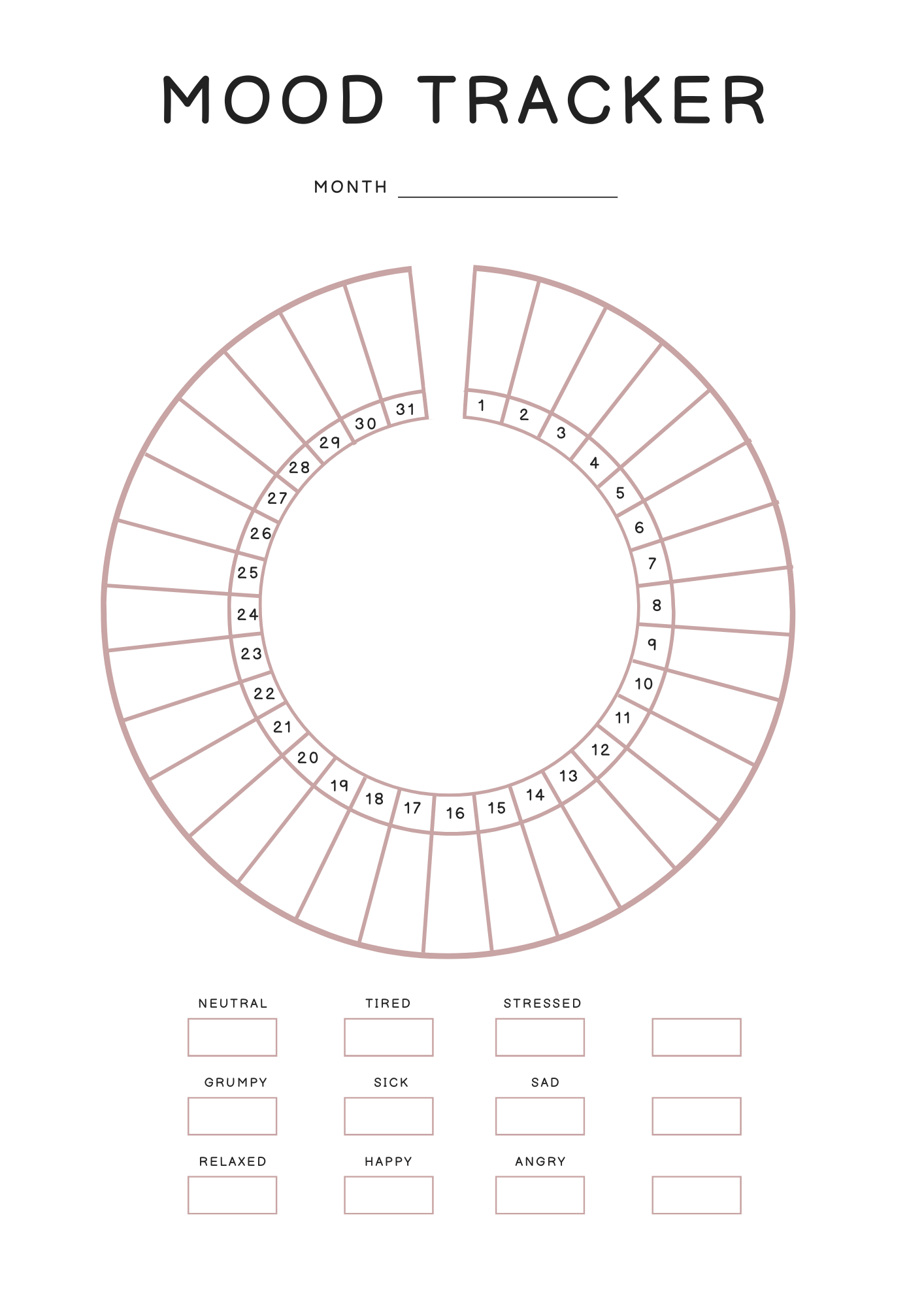 Trackers Bundle Editable Digital Printable Planner Template