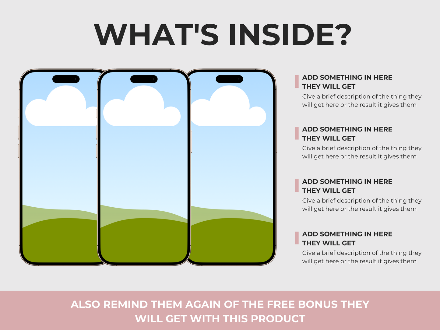 Etsy Creatives Mockups Devices Editable Canva Templates for Listings