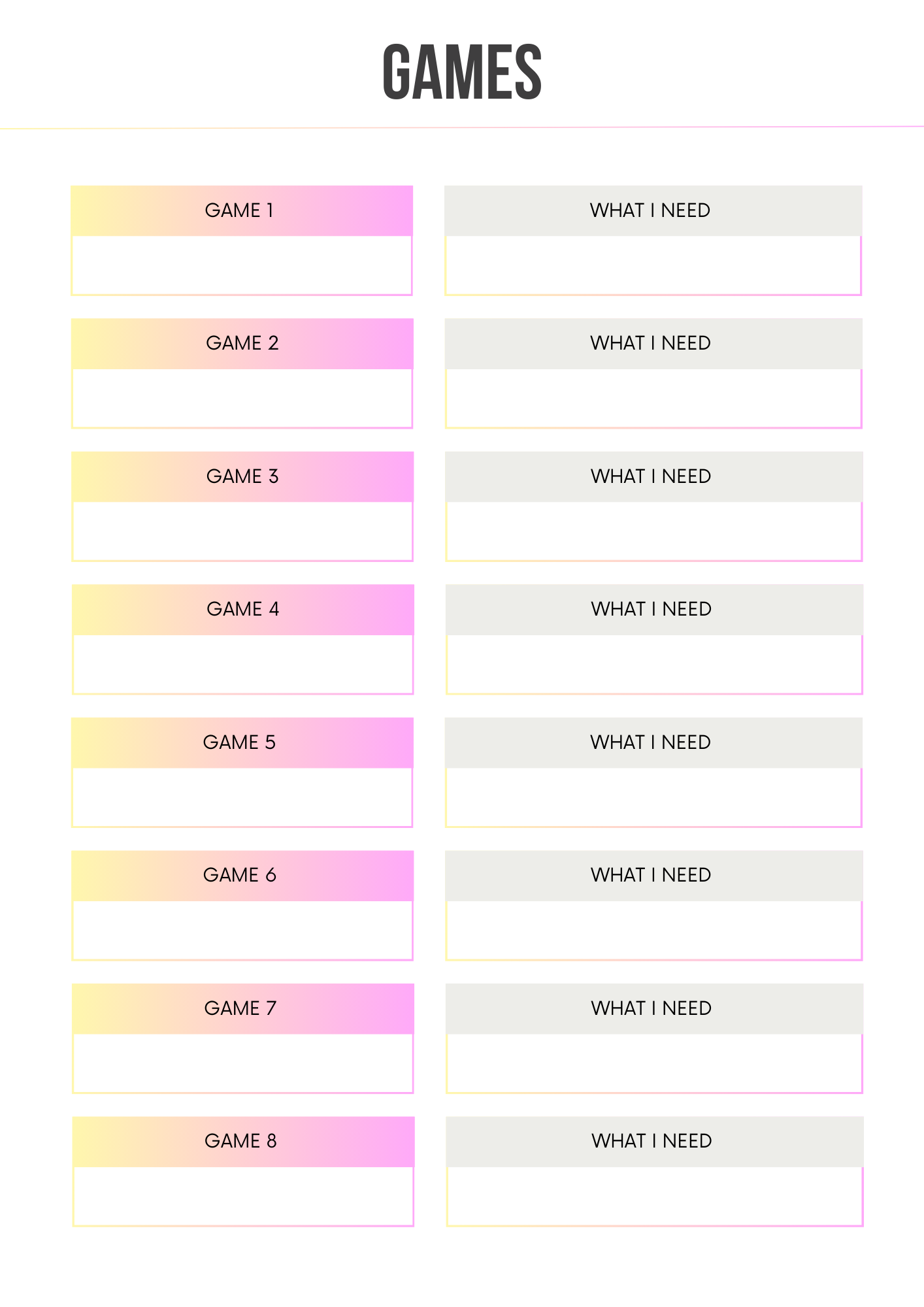 Event Planner Editable Canva Template for Party Organization