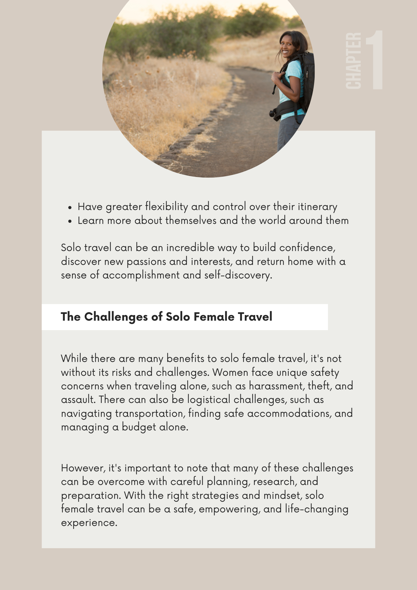 E-book The Ultimate Guide to Solo Female Travel