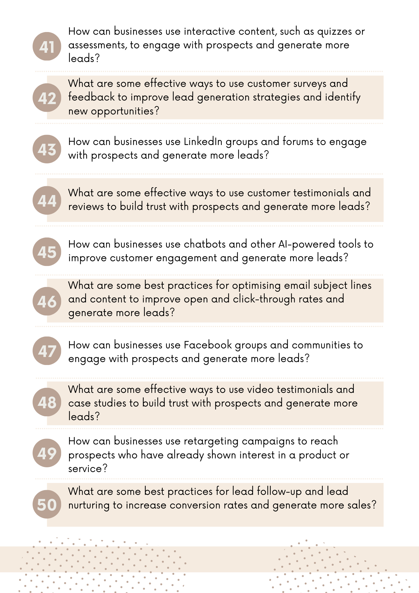 ChatGPT Power Prompts for Lead Generation Boost Your Sales Strategy